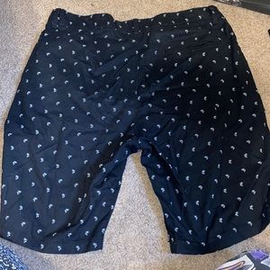 Palm tree black shorts